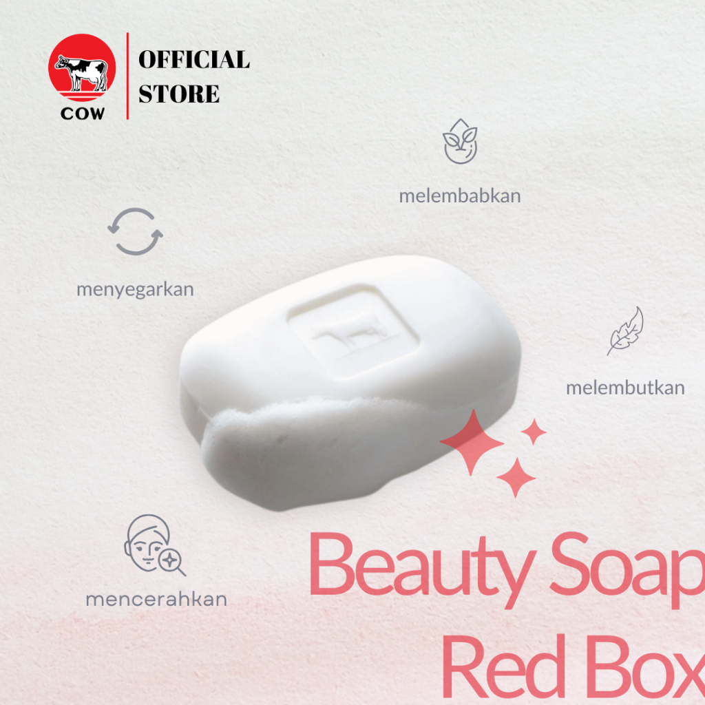 Jual BEAUTY SOAP RED BOX 90 g x 3 pcs | Shopee Indonesia