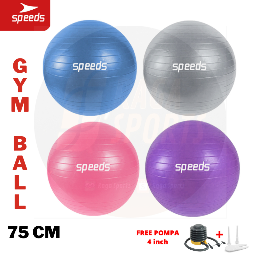 Jual RAGA SPORTS Gymball ibu hamil/gym ball/bola yoga/birthing ball 75 ...