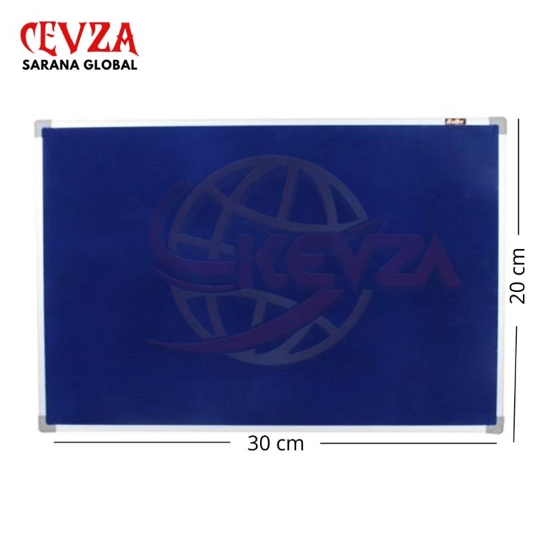 Jual Softboard/ Pin Board/ Mading Karpet/ Papan Pengumuman 20 × 30 cm ...