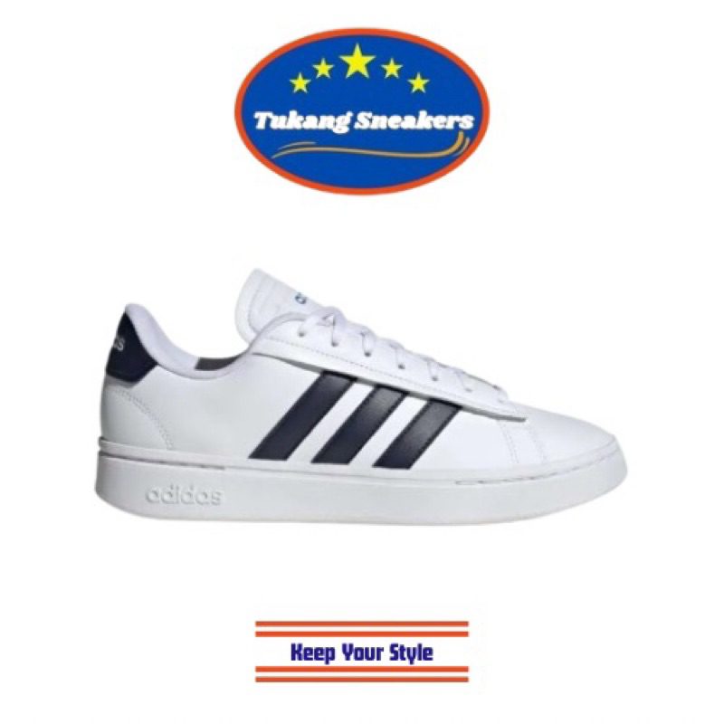 Jual Sepatu Sneakers Pria Adidas Grand Court Alpha White IF8081 ...