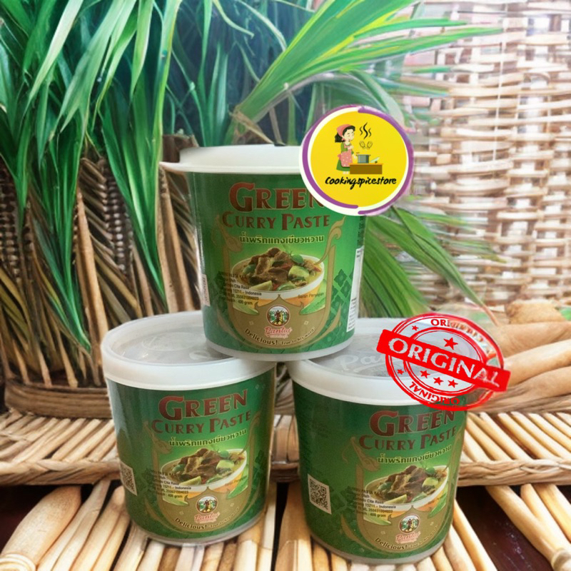 Jual Pantai green curry paste 400 gram - kari thailand (hijau) | Shopee ...