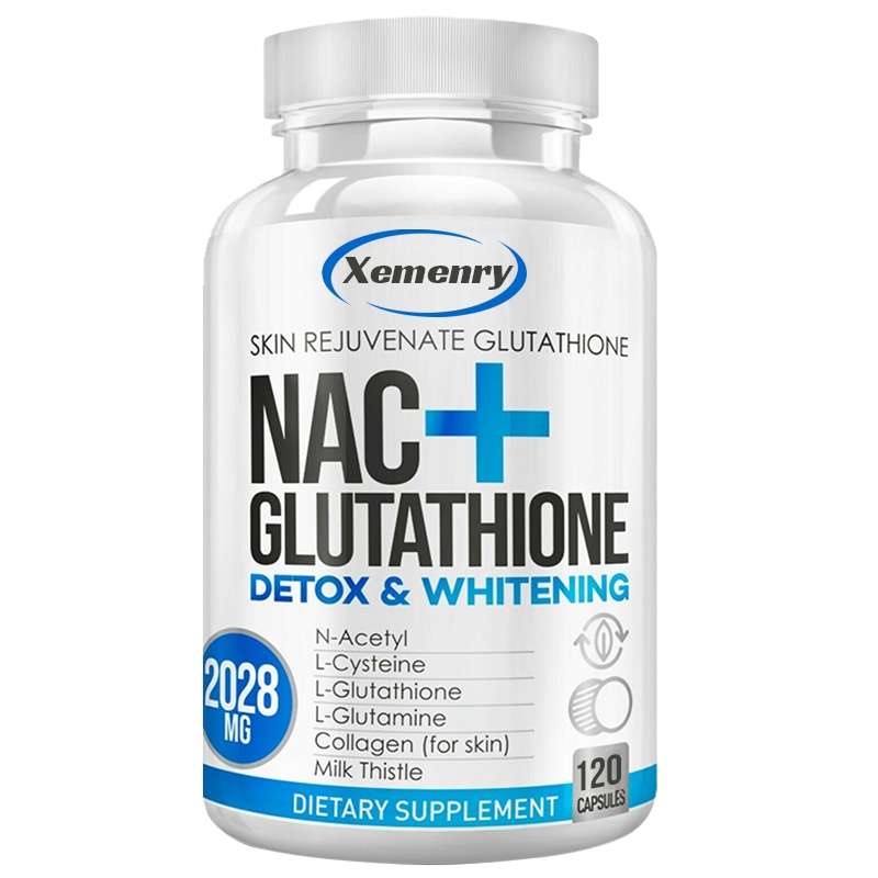 Jual Xemenry-NAC+Glutathione-Skin, Imunitas, Pemutih-30/60/120 Kapsul