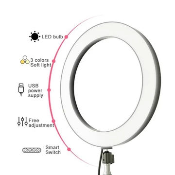 Lampu Selfie Ringlight Ring Light 33 Cm Dan 26 Cm LED For Photography Ring Selfie