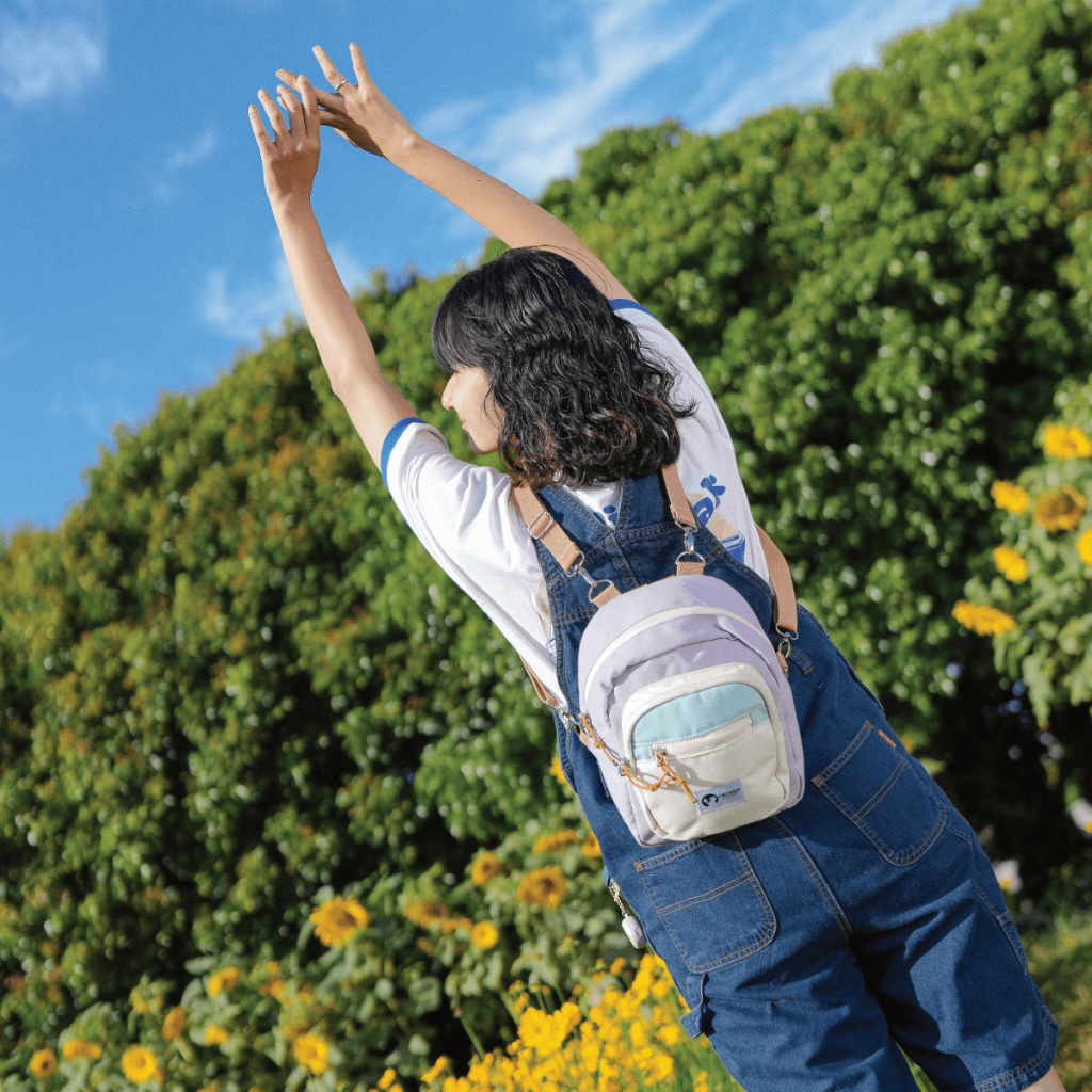 Jual GECHOO - Tas Ransel Mini Enigmal Daisy Series Multifungsi | Shopee ...