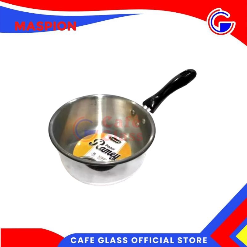 Panci Ramey 16Cm Kilap/Panci Susu (Prp116)/Panci Korea Aluminum