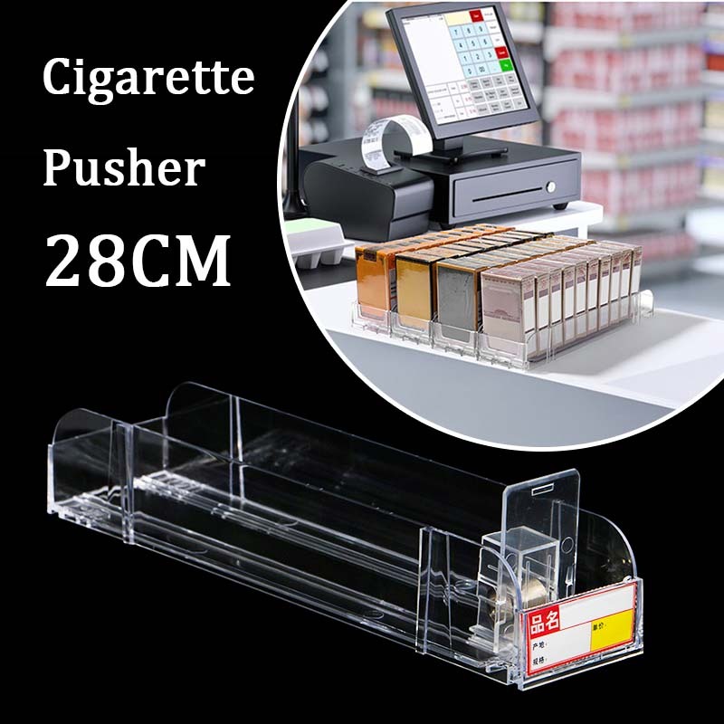 Jual Pusher Rokok Akrilik Tempat Rokok Acrylic Rokok 28cm Rak Rokok ...