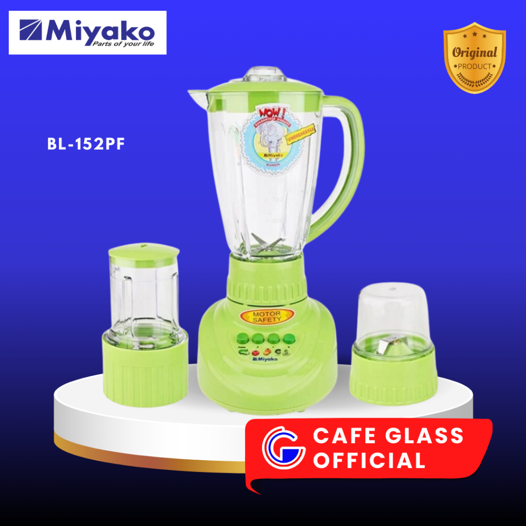 Blender Miyako 3 In 1 - Blender Bumbu Basah/Kering - Blender Mika Miyako