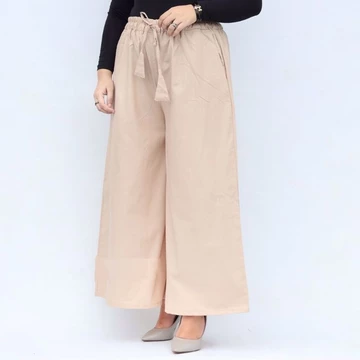Celana Kulot Jumbo Premium XXL Pinggang Full Karet Bahan Katun Outlet Shopee Bisa