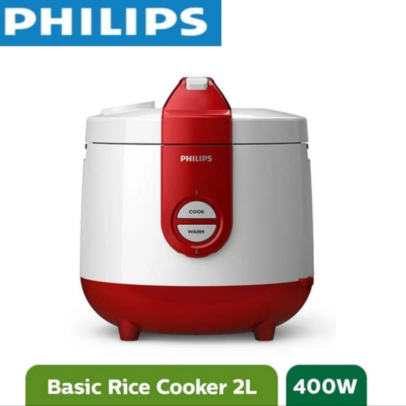 Jual MAGIC COM/RICE COOKER PHILIPS 2L HD3119/32-400 WATT PENANAK NASI ...