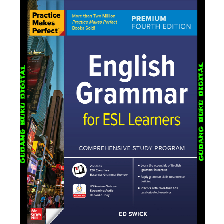 Jual (Pdf) Buku English Grammar for ESL Learners Premium 4th Edition