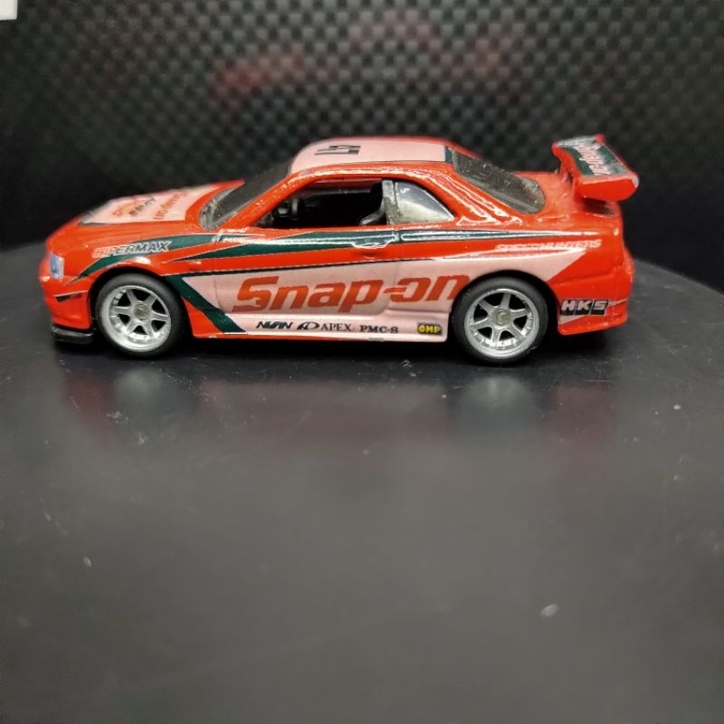 Jual Hot Wheels nissan skyline R34 CUSTOM SNAP ON | Shopee Indonesia