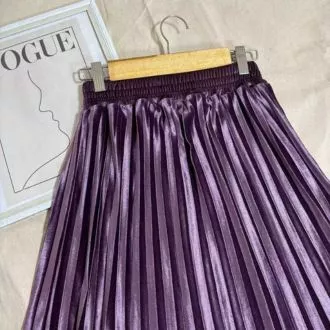 Rok Plisket Bludru 7 8 Premium Import