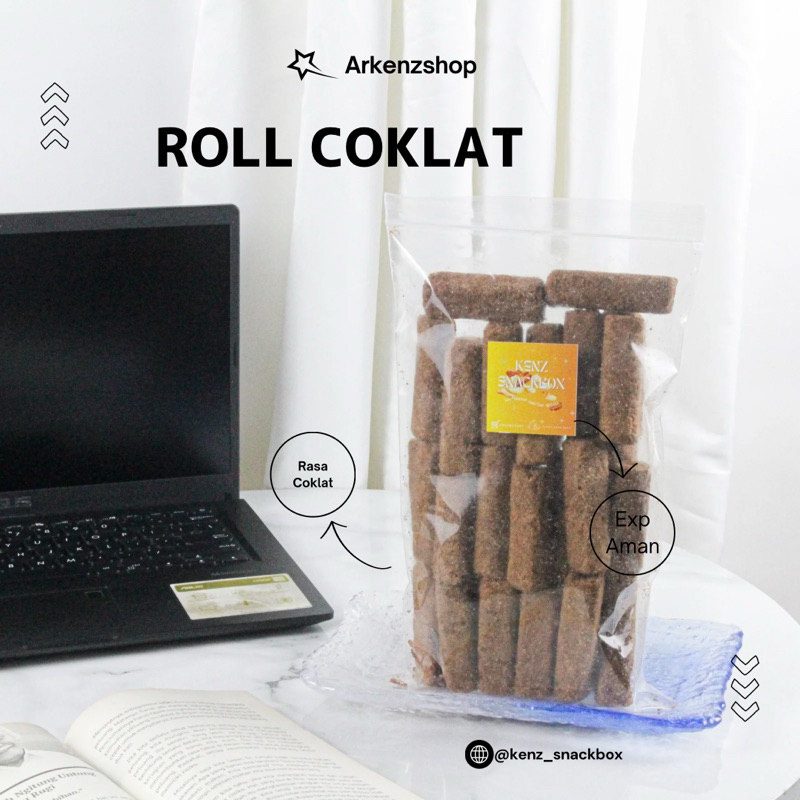 Jual Momogi Coklat Snack Kiloan Roll Coklat Cemilan Camilan Jajanan