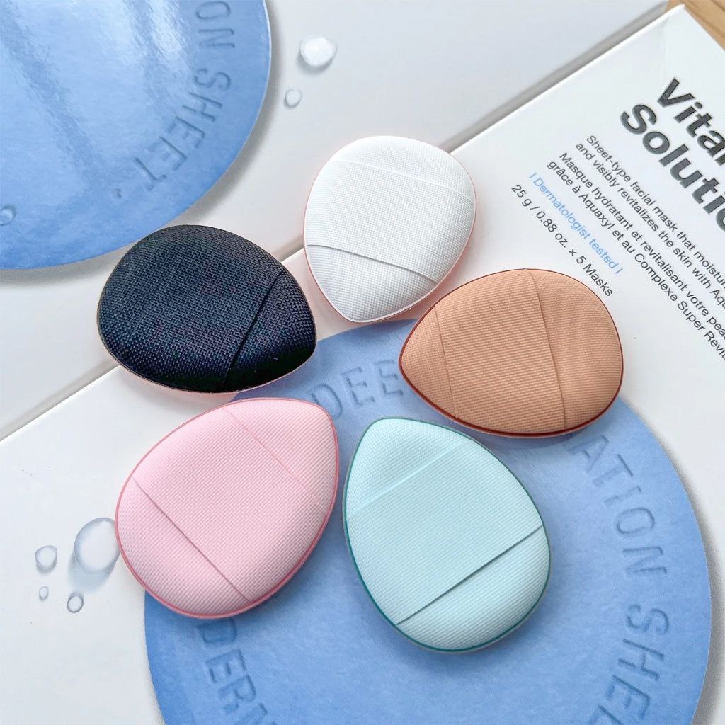 Jual Spons Puff Air Mini Cushion Finger 5 Pcs / Concealer Foundation ...
