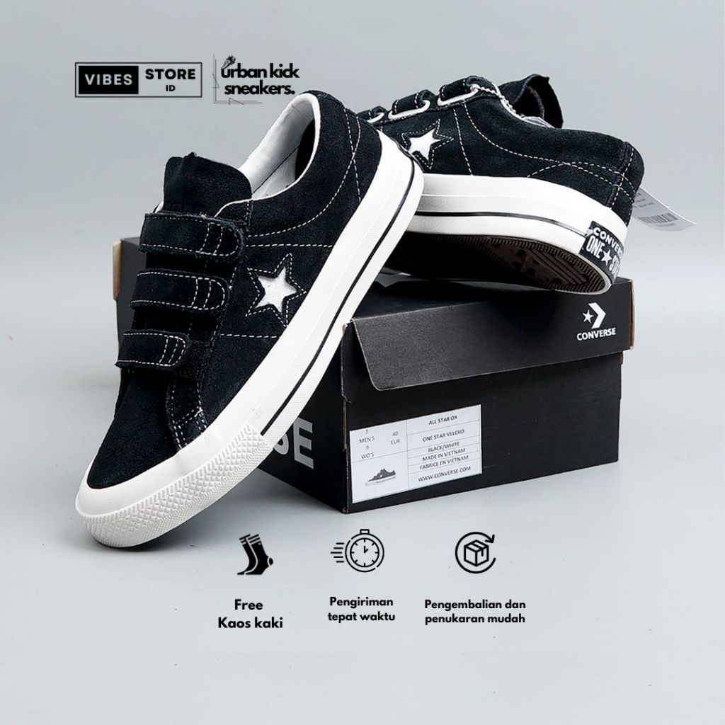 Converse cons velcro on sale