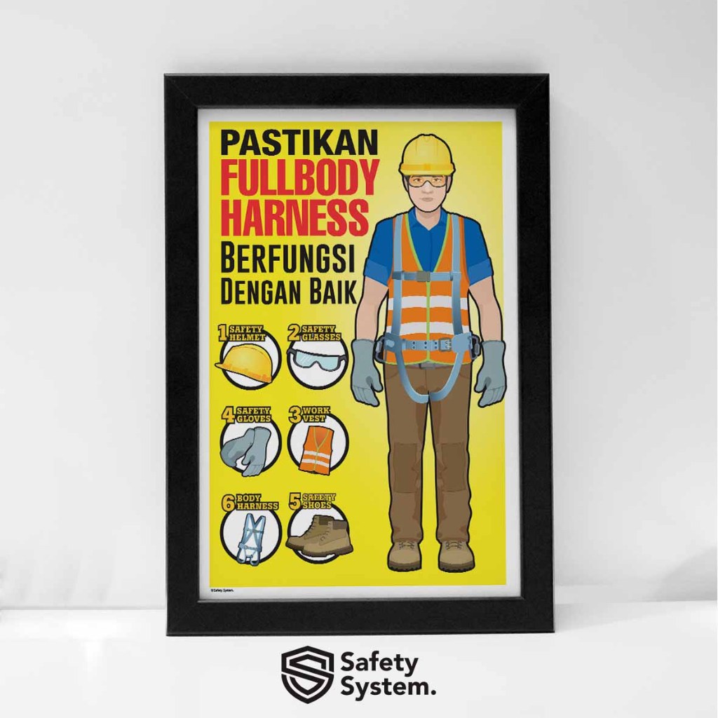 Jual Poster K3 Safety Kesehatan dan Keselamatan Kerja - APD Alat ...