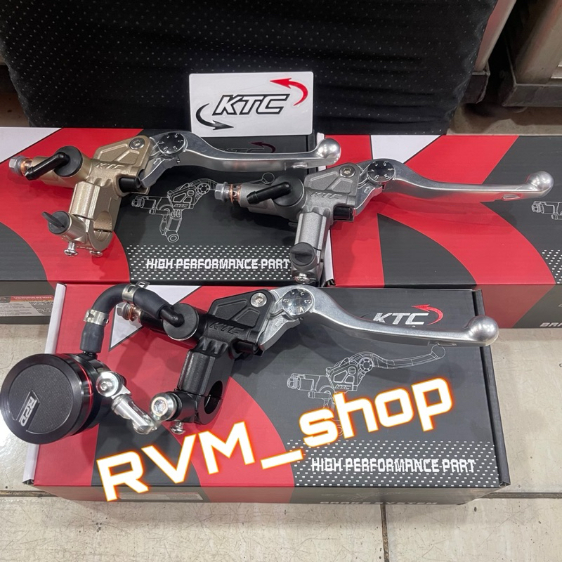Jual PAKETAN MASTER REM KTC TREK KANAN+TABUNG RPD CNC D2/S1+BREKET ...