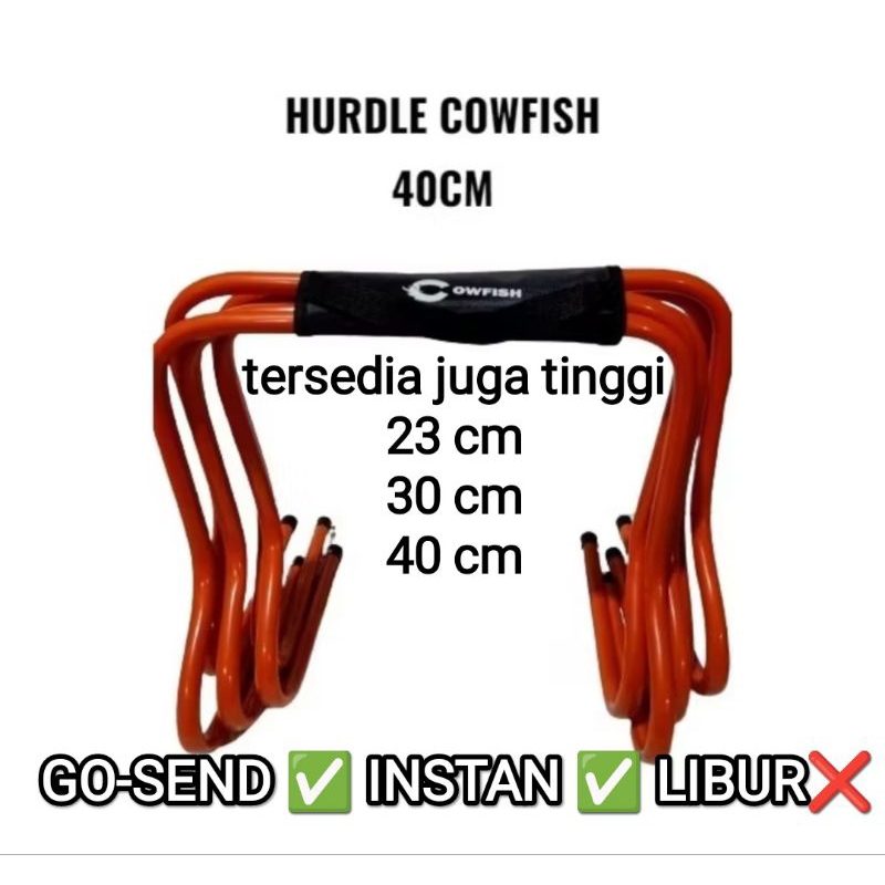 Jual HURDLE COWFISH HARDEL ALAT TRAINING AGILTY JUMP RINTANGAN LATIHAN ...
