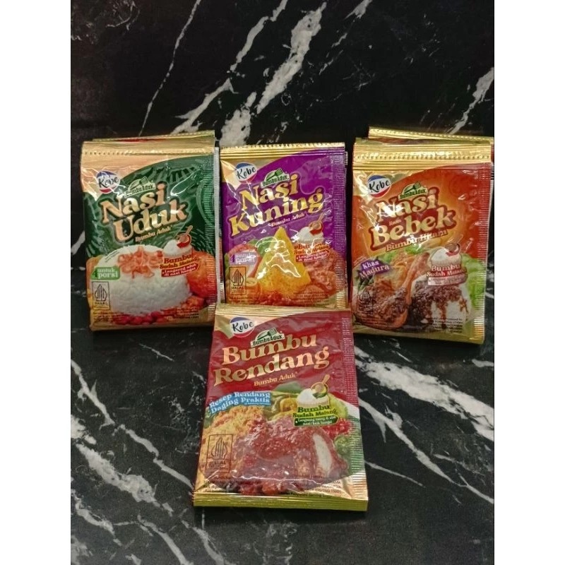 Jual Seasoning / Bumbu Aduk Instant Kobe 20 Gr Isi 3 pcs Varian Rasa ...