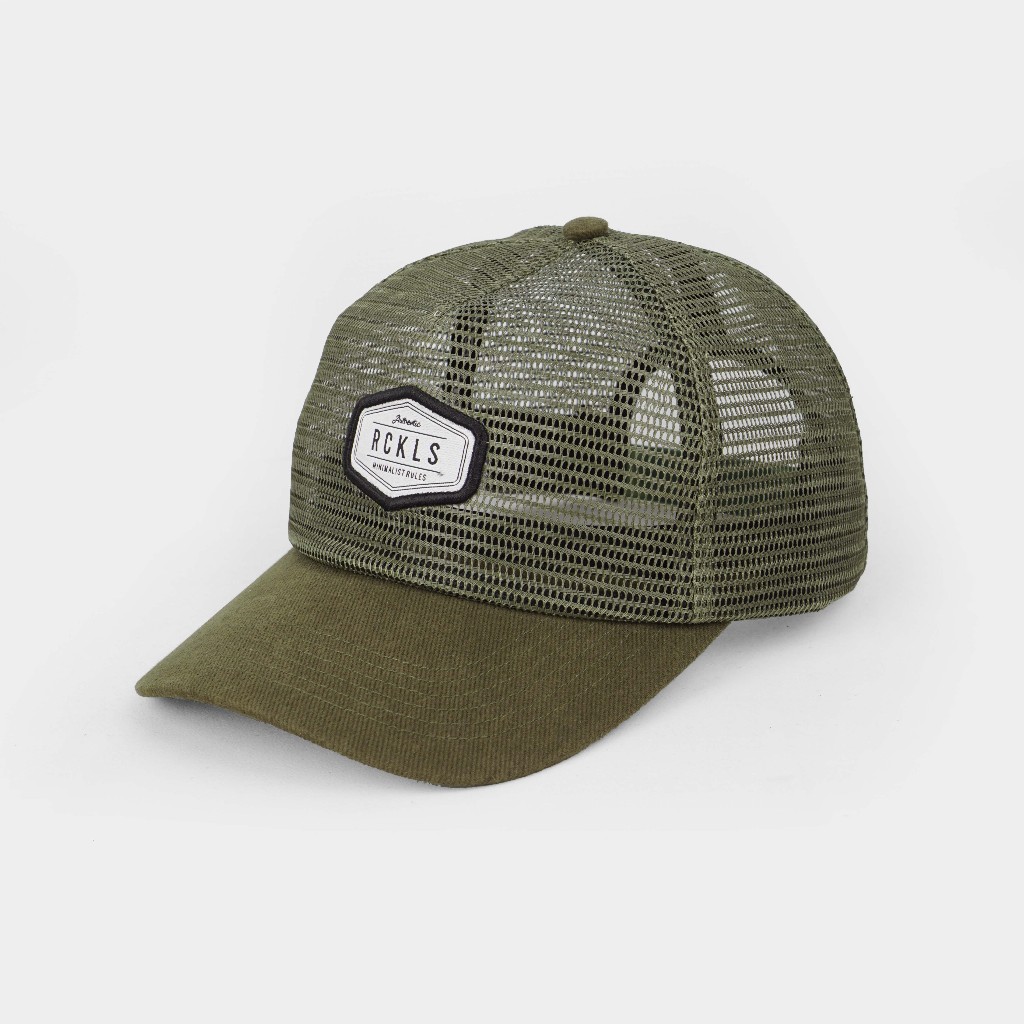Jual RCKLS. Topi Pria Jaring Trucket | Topi Trucker Ramos Army | Shopee ...