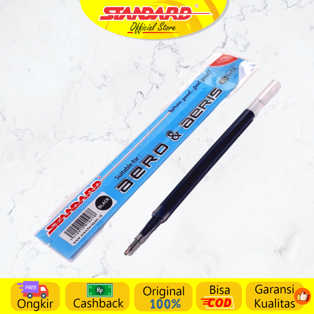 Standard - Refill Pulpen Aero 0.5 Gel ( Isi Pulpen / Pena / Ballpoint ) (9)
