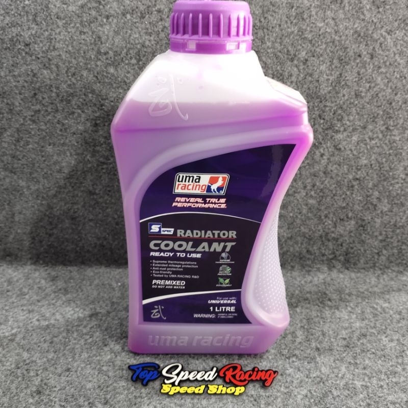 Jual AIR RADIATOR UMA RACING RADIATOR COOLANT 1 LITER | Shopee Indonesia