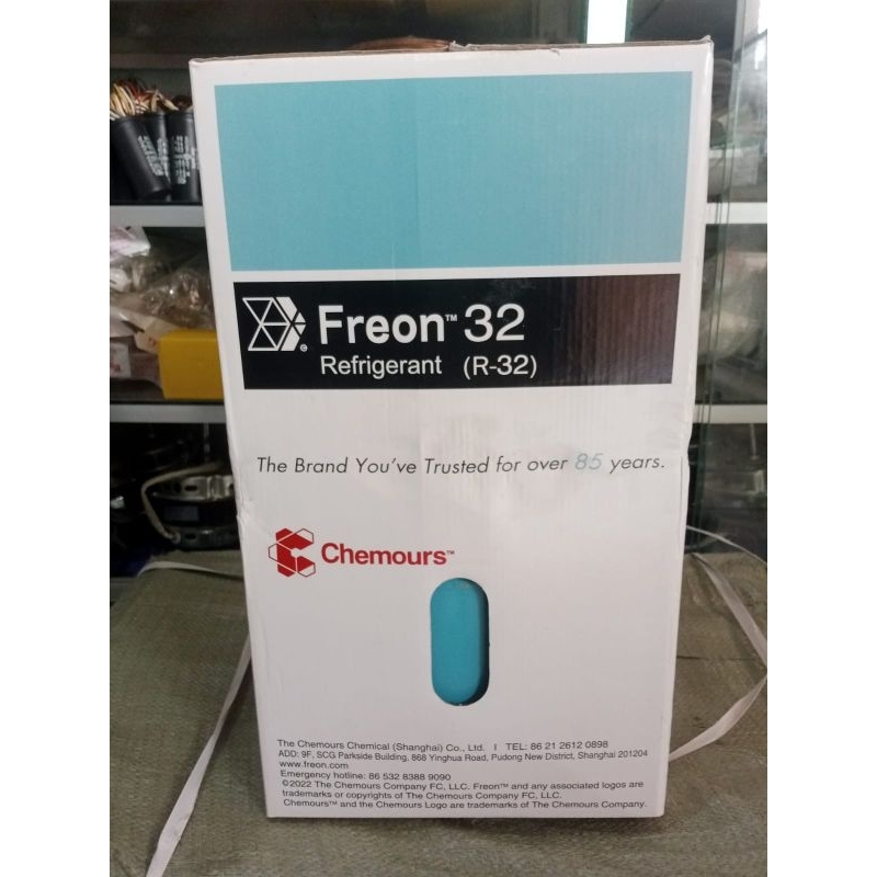 Jual freon r32 chemours shanghai 9.5 kg | Shopee Indonesia