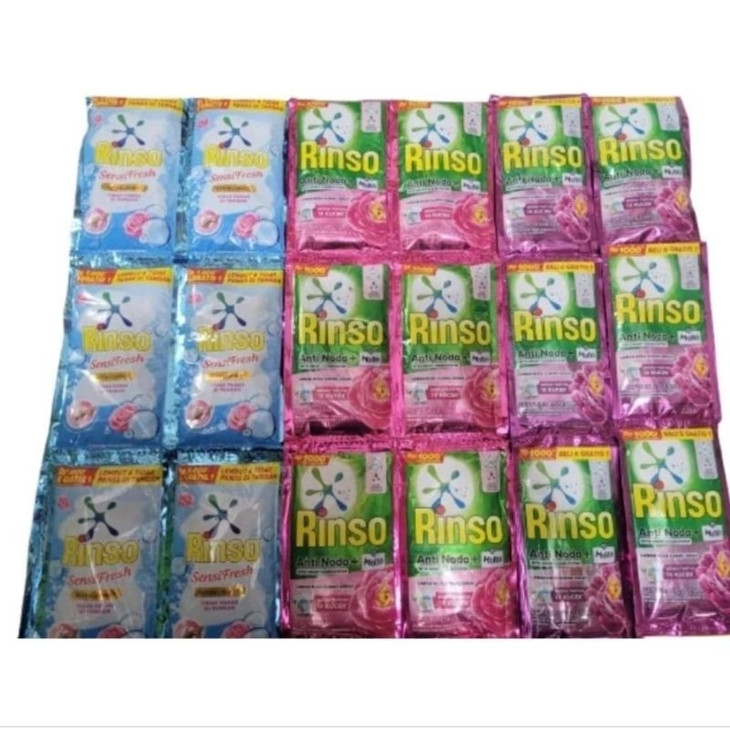 Jual Rinso Cair 1 Renceng isi 12 sachet/14 Sachet | Shopee Indonesia