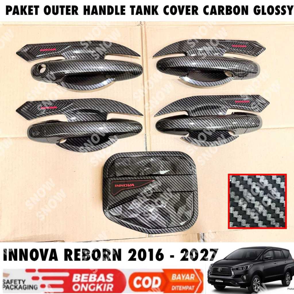 Jual Paket Outer Handle Tank Cover All New Innova Reborn 2016 2024 2025 ...
