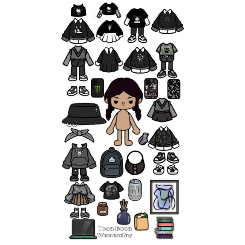 Jual PAPER DOLL TOCA BOCA MAINAN KERTAS BP BP AN TOCA BOCA MAINAN