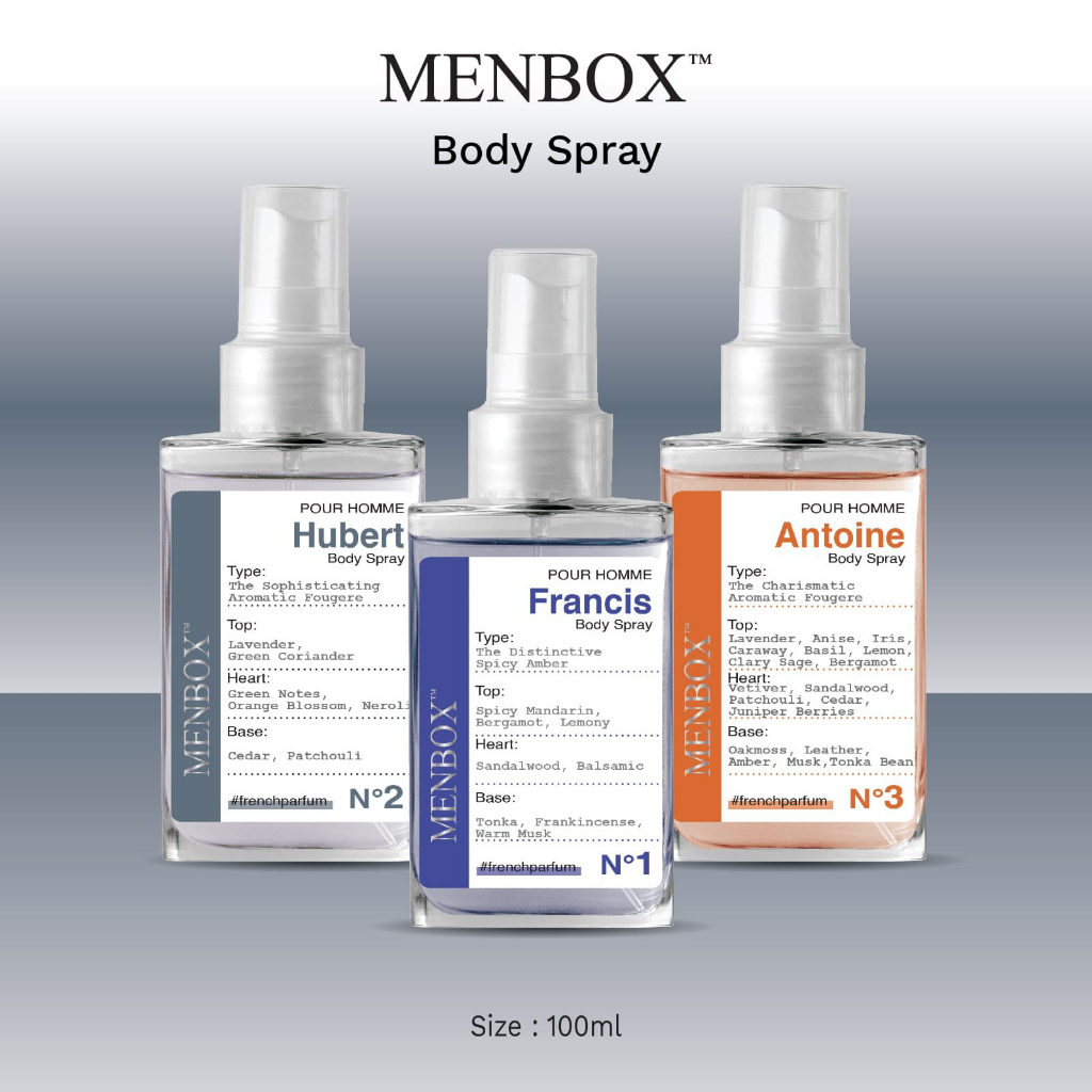 Jual Menbox Pour Homme Body Spray 100ml | Shopee Indonesia