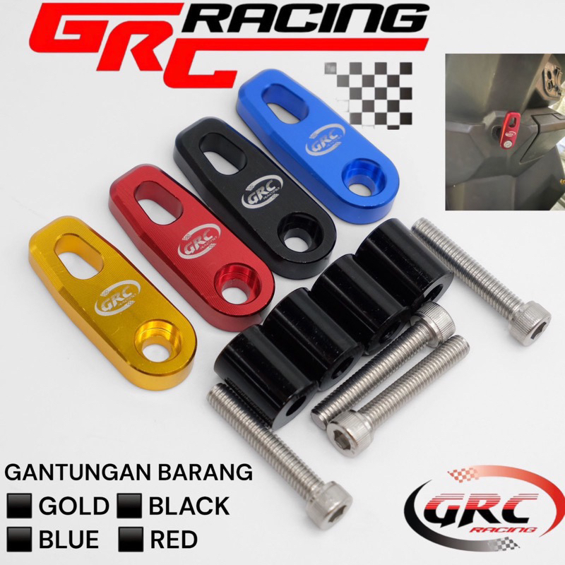 Jual Gantungan Barang Motor Matic Full Cnc Grc Model Arm Universal