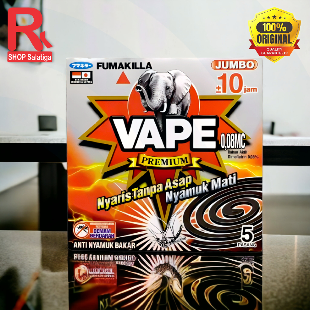 Jual Obat Nyamuk Bakar Vape - Jumbo Premium Tanpa Asap | Shopee Indonesia