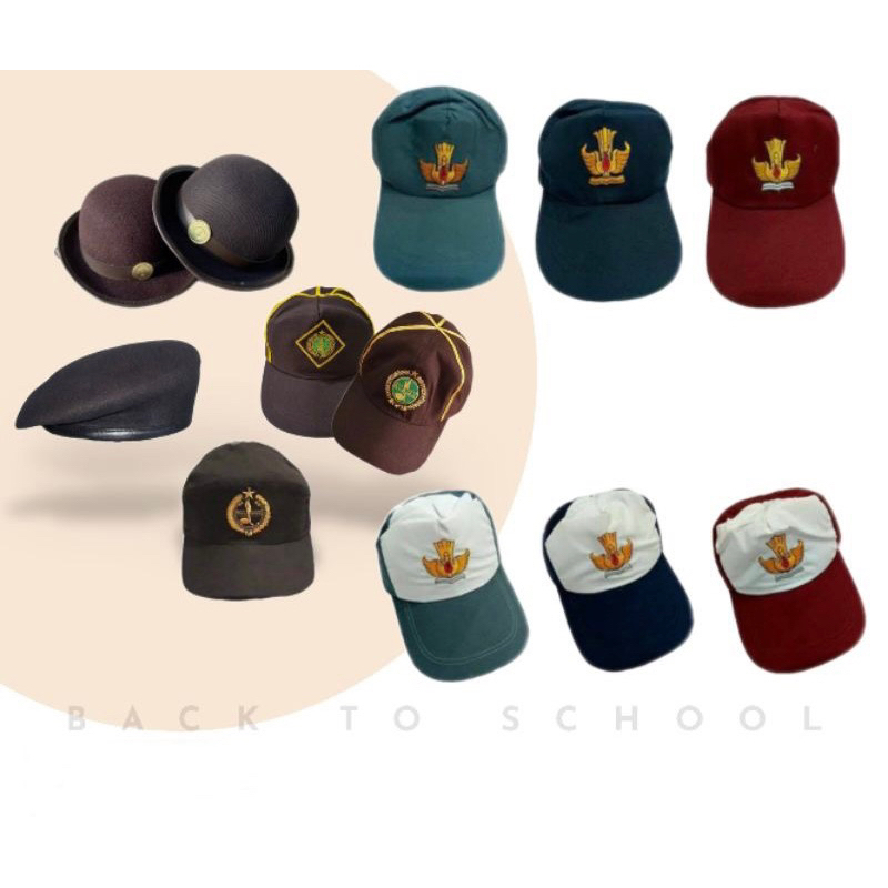 Jual Topi Sekolah SD/SMP/SMA & PRAMUKA LENGKAP | Shopee Indonesia