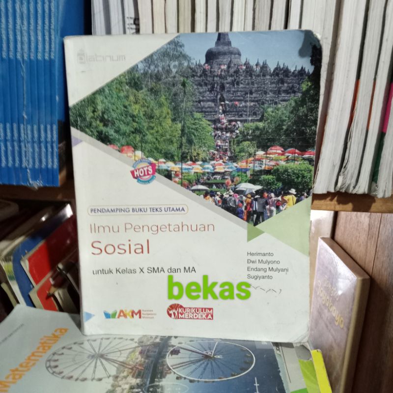 Jual Buku Ilmu Pengetahuan Sosial Kelas X Sma Dan Ma Kurikulum Merdeka