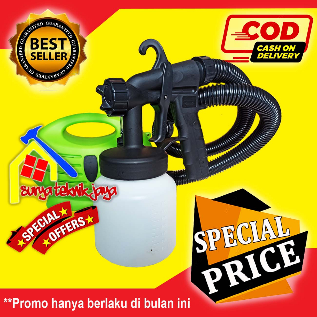 Jual Nankai 350W 800ML Pistol semprot listrik Electric Spray Gun
