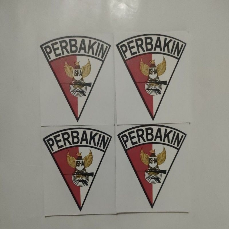 Jual Stiker Printing PERBAKIN Ukuran 6.5 x 8 ( 1 Pcs ) | Shopee Indonesia