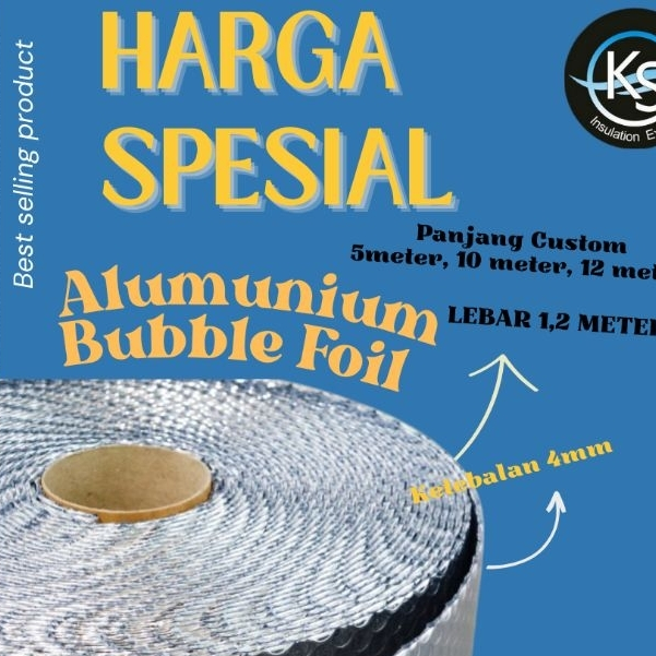 Jual Bubble Foil Alumunium Custom Shopee Indonesia