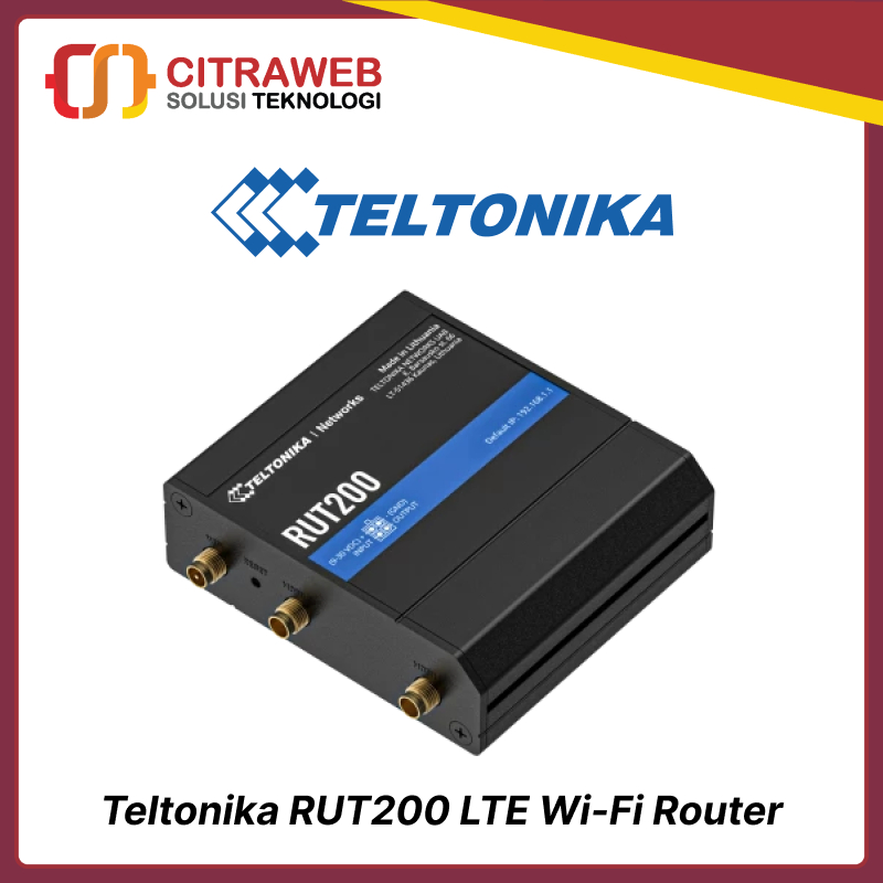 Jual Teltonika RUT200 4G LTE Wi-Fi Router | Shopee Indonesia