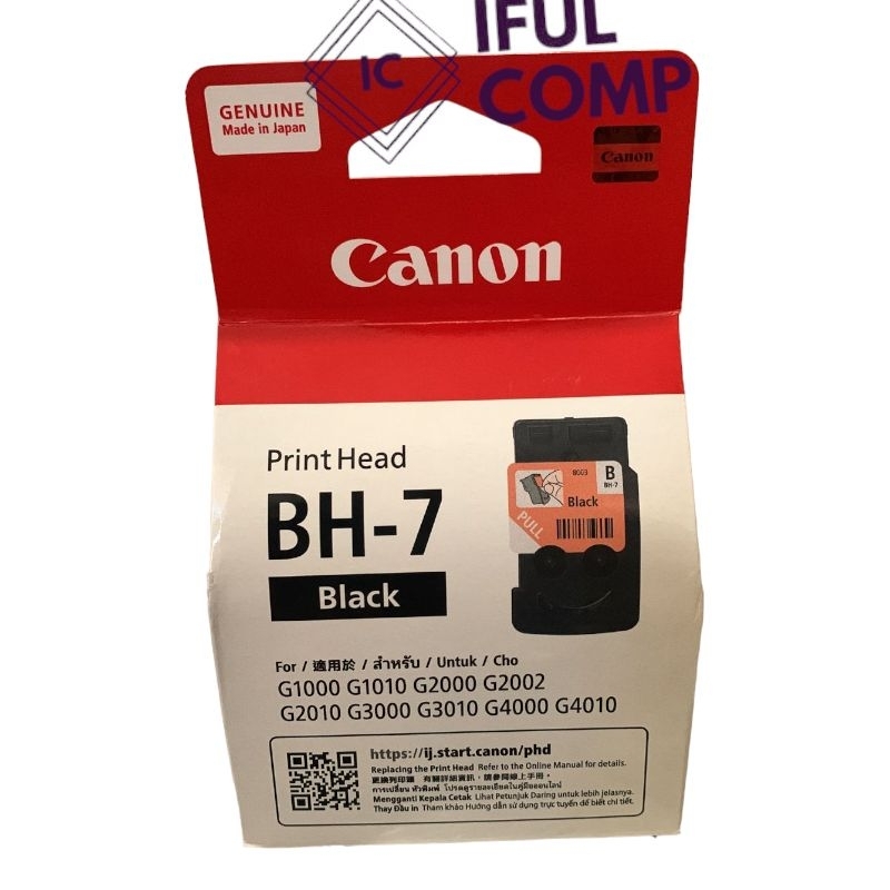 Jual Print Head Cartridge Canon Bh 7 Bh7 Bh 7 Black Printer Pengganti Ca91 Shopee Indonesia