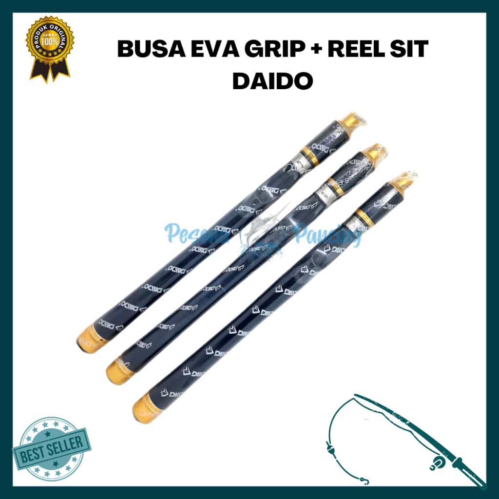 Jual Gagang Jora Premium Busa Eva Grip Reel Sit Daido Kelas Atas Super Tahan Lama Untuk Custom