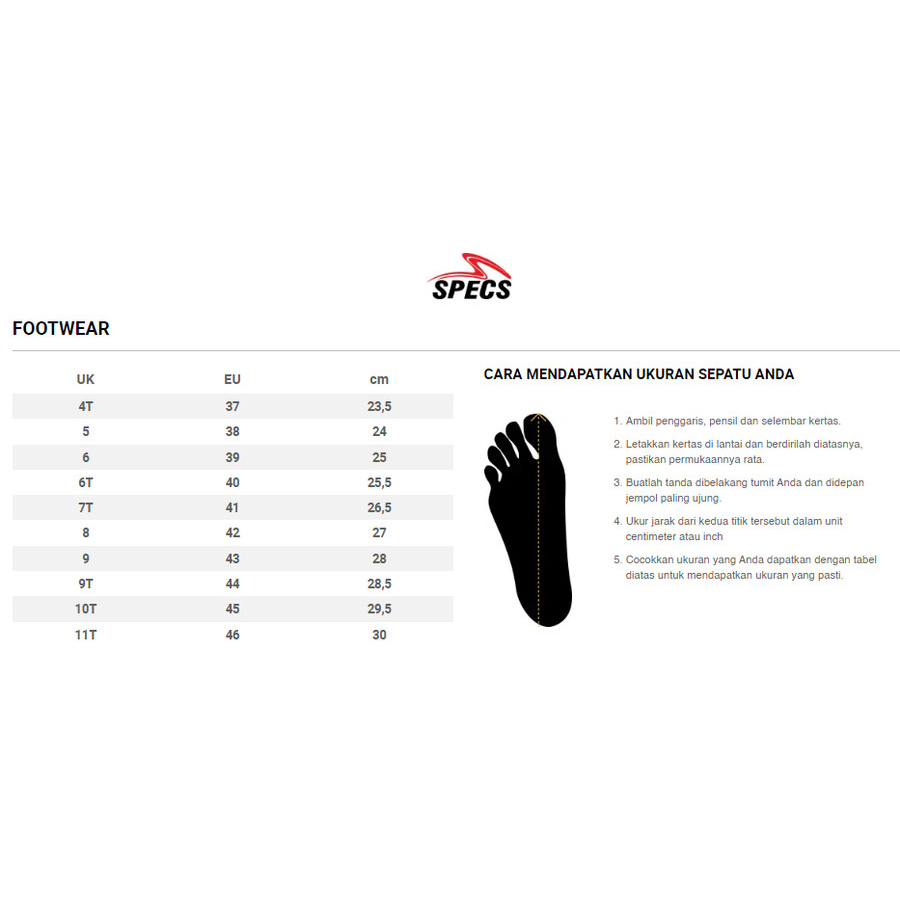 Jual SEPATU FUTSAL ORIGINAL SPECS METASALA RIVAL IV - SEPATU FUTSAL ...