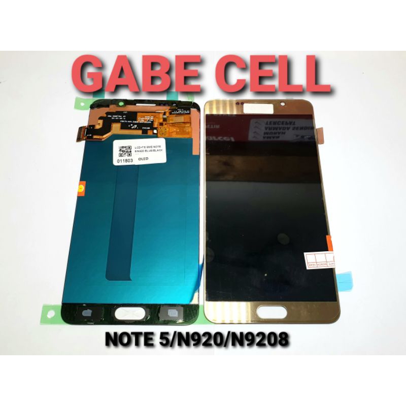 Jual LCD SAMSUNG NOTE 5/N920/N9208 FULLSET TOUCHSCREEN OLED