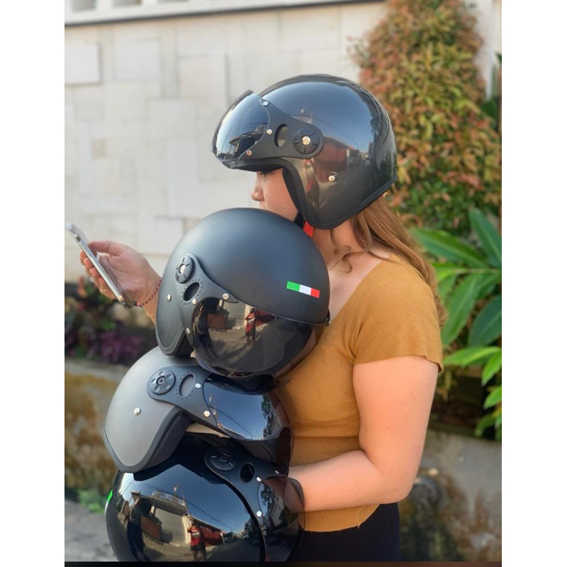 Jual HELM PILOT premium PP peking kardus | Shopee Indonesia