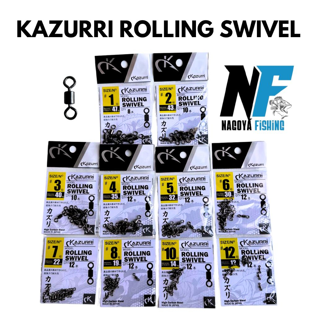 Jual Kili Kili Rolling Swivel Kazurri Made In Japan Shopee Indonesia 0165