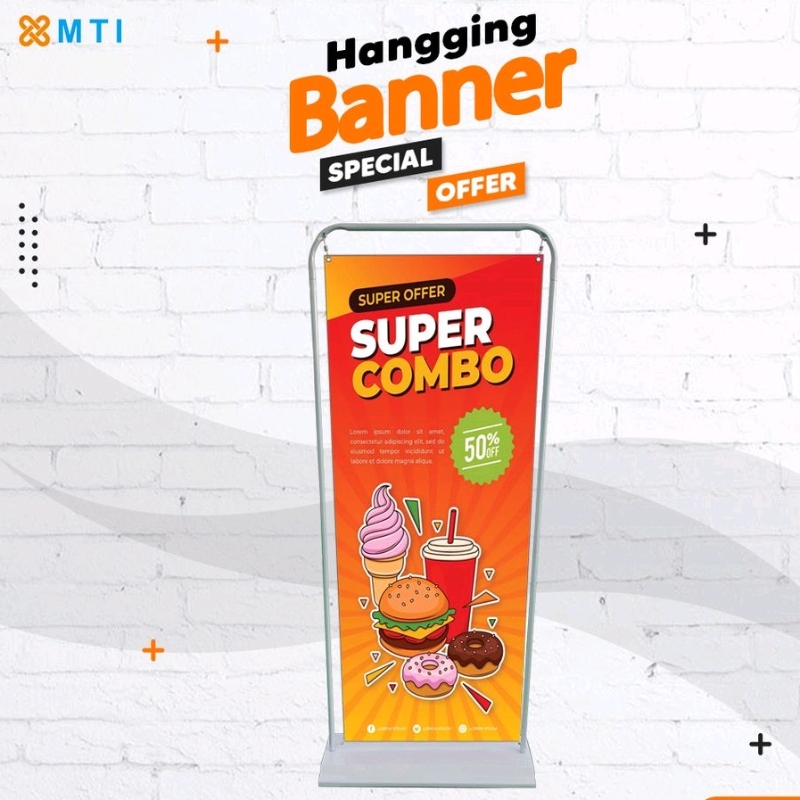 Jual DOOR FRAME/HANGER BANNER SET/HANGER BANNER/HANGING/DISPLAY BANNER