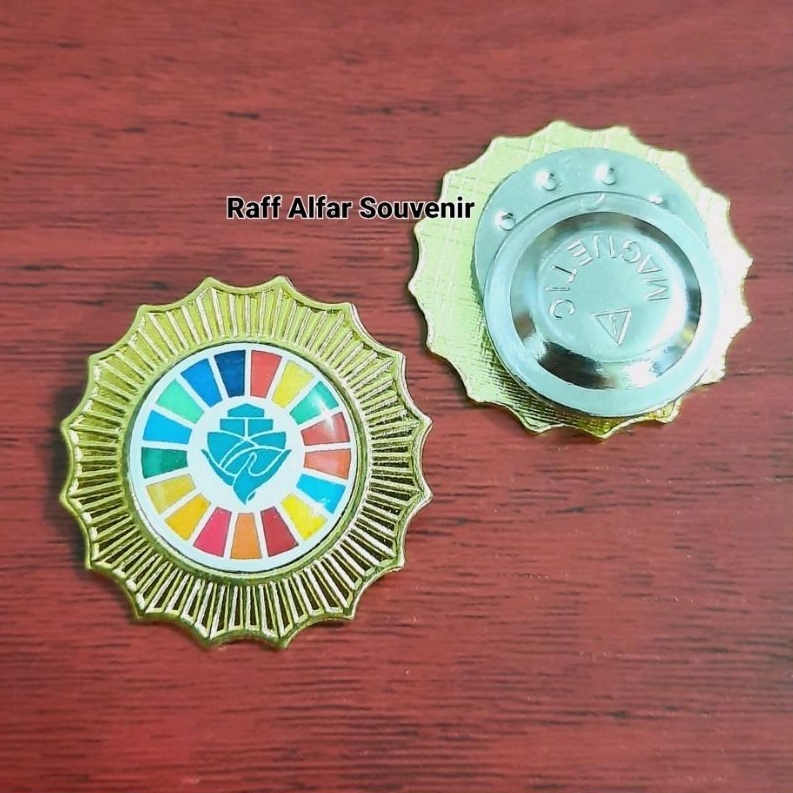 Jual Pin SDGs desa - pin kemendesa | Shopee Indonesia