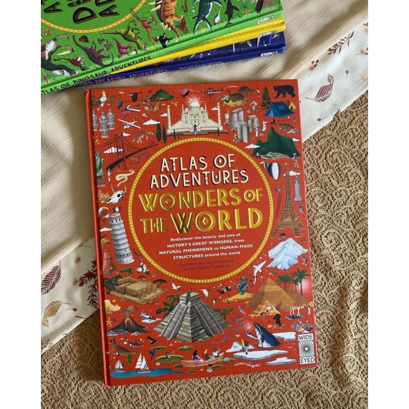 Jual Atlas of Adventures Wonders of The World (Hardcover) Ben Handicott ...