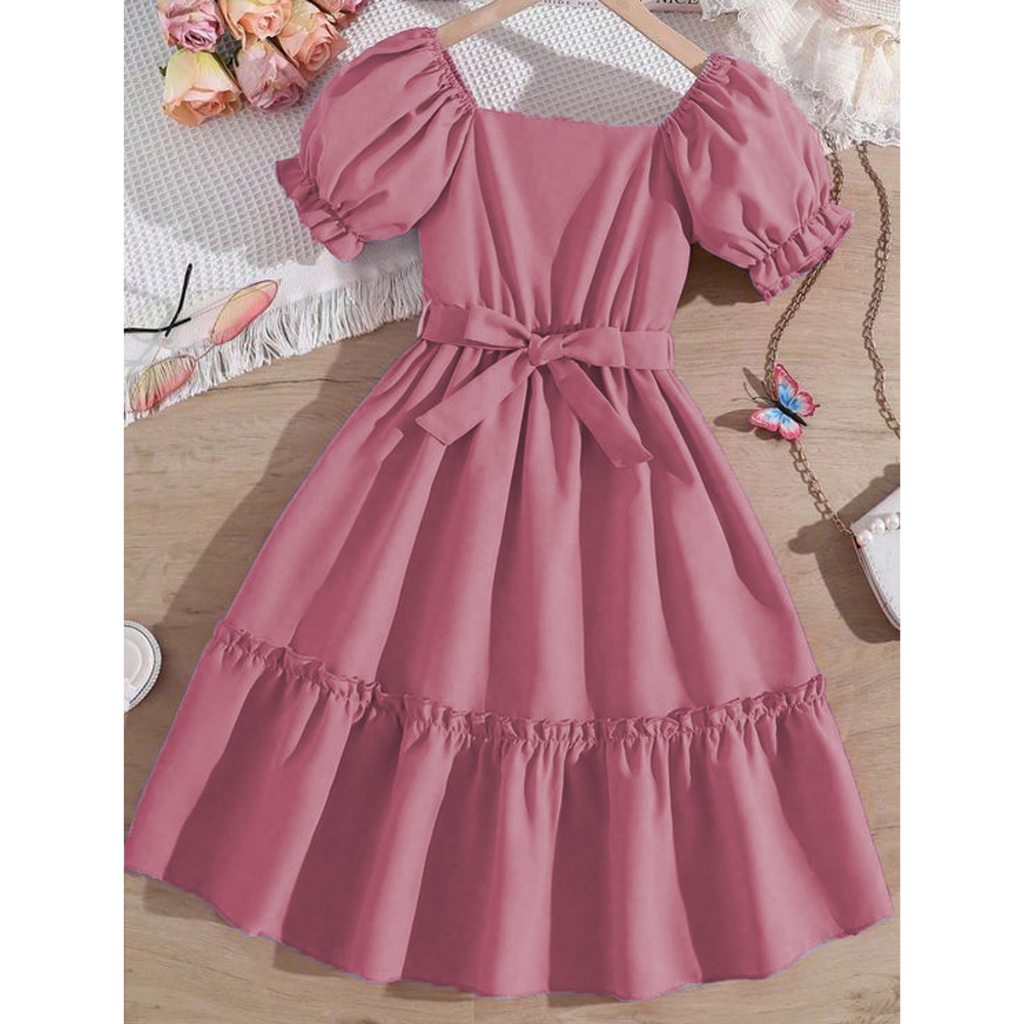 Pipiniko Combi Midi Dress Anak Perempuan main image 0