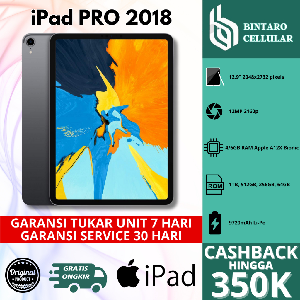 Jual IPad Pro 2018 Terlengkap & Harga Terbaru Desember 2023